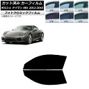 カーフィルム ポルシェ ケイマン 981 2012年〜2016年 グリーン7520 フロントドアセット フォトクロミック AP-WFPM0314-FD Car ...