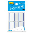 スリーエム(3M) ポストイット フィルムインデックス ブルー 44×23mm 入数:1パック(2パッド) 682-1-B(33306) post film index(3)