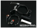 2輪 ヨシムラ スイッチ付 TMRスモールボディ用 スロットルホルダーセット SHORT ブラック/レッド Throttle holder set for Small Body with Switch