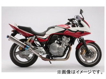 2輪 ビームス BMS-R スリップオン R-EVO チタン 焼き有り RACING TYPE D106-53-P1S JAN：4582285331773 φ100 ホンダ CB400 SF REVO EBL-NC42 Slip Titanical grilled