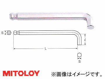 ミトロイ/MITOLOY L型ホローレンチ ボールポイント スタビー ショート スペア 6mm HBS60S