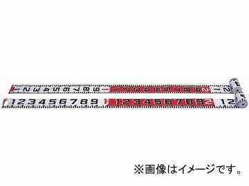 ヤマヨ/YAMAYO リボンロッド両サイド120E-1 現場記録写真用巻尺 R12A10 長さ：10m JAN：4957111597546 Ribbon rod both sides