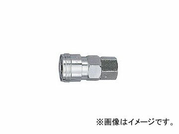 フジマック/FUJIMAC ナットタイプソケット スタンダードカプラ メネジタイプ Rc1/4 A-108 22DSF JAN：4984546200086 Nut type socket