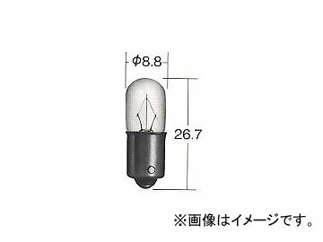 ȥ西/ƥ/TACTI ѥͥ롦ʥץХ E 12V 4W ⡧BA9s V9119-1120 Panel signal lamp valve
