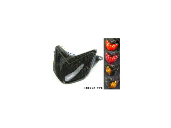 LEDテールランプ カワサキ ZX6RR 636/Z750S 2005年〜2006年 スモーク 2輪 tail lamp