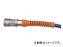 近畿製作所/KINKI ホースガイド付きウレタンホース G1/4袋ナット付ナットカプラ式 30m KUH-65-3CG Urethane hose with g...