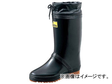 福山ゴム 作業ブーツ 親方寅さんブーツカバー付 クロ MEN'S Work boot Master Tora san with cover