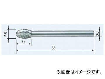 ムラキ メタル・リムーバル マスター超硬バー マスターカット CB6D 006