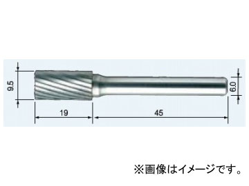 ムラキ メタル・リムーバル マスター超硬バー エンドカット付 スパイラルカット(ステンレス切削用) HD1C 10SE