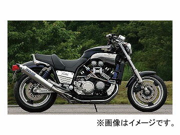 2輪 OVER マフラー ステンアルミ S/O 10-34-02 ヤマハ V-MAX1200 JAN：4539770007484 Muffler Stainless Almi