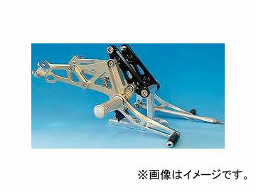 2輪 ウッドストック バックステップ タンデム仕様 P034-1924 OOタイプ 逆チェンジ不可 カワサキ ゼファー1100