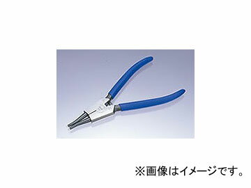 ツノダ/TSUNODA キングTTC専用工具 硬質ビットスナップリングプライヤー 軸用直爪（バネ付） 125mm SES-125P JAN：4952269110081 Rigid bit snap ring pliar axis straight claw with spring
