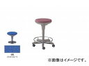 ナイキ/NAIKI 丸イス 病院用 ライトブルー E758F-LBL 510×510×450〜625mm Round chair