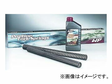 2輪 WP フロントフォークスプリング P002-3420 オイル：＃10 ヤマハ V-MAX φ43フォーク 1200 1993年〜 Front fork spring