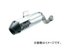 2輪 デルタ バレル4 サイレンサー P032-0142 カワサキ KLX250SR/D-トラッカー 2001年〜2007年 Barrel silencer