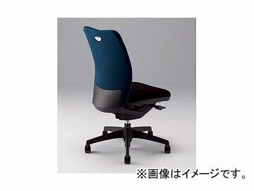 ナイキ/NAIKI リンカー/LINKER シェルモ 事務用チェアー ダークブルー WE512F-DBL 619×620×908〜978mm Office chair