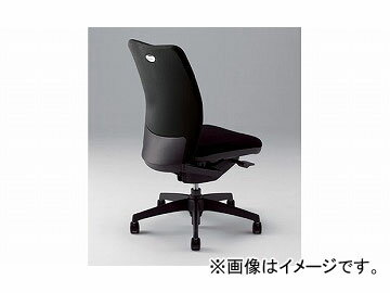 ナイキ/NAIKI リンカー/LINKER シェルモ 事務用チェアー ブラック WE512F-BK 619×620×908〜978mm Office chair