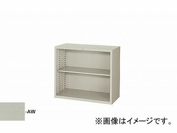 ナイキ/NAIKI オープン書庫 ウォームホワイト HN308-AW 880×400×750mm Open library