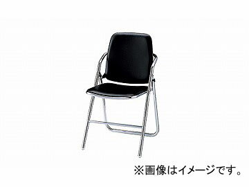 ナイキ/NAIKI 折りたたみイス ブラック E646P-BK 477×490×790mm Folding chair