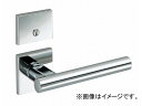 川口技研/KAWAGUCHI 65SQ 角座クローム 内締錠 Pタイプ（角サムターン座） LVS-65-3PSQ-Cr Kakunza Chrome