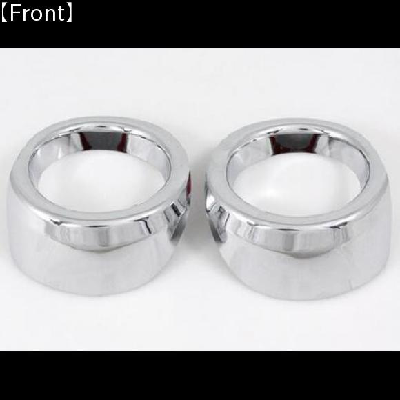 車用メッキパーツ ABS クローム リア フォグ ランプ カバー シェード 4ピース セット スバル XV Crosstrek 2012 2013 2014 2015 2016 2017 AL-AA-2733 AL Car plating parts