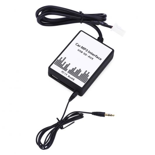 ѥ֥ 12ԥ USB AUX 󥿡եSD ǥ MP3 ץ ǥ CD 󥸥㡼 ȥ西 ٥󥷥 03-11 쥯  AL-AA-6903 AL Car cable