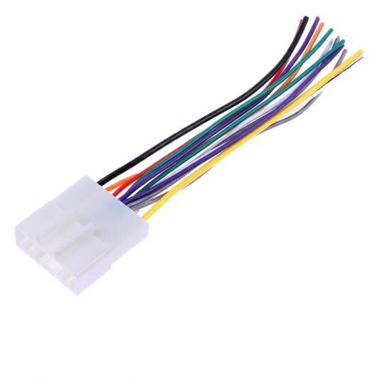 車用ケーブル CD プレーヤーラジオ配線ハーネスワイヤー ケーブル アダプタ コンバータ自動車 ステレオ プレーヤー メス プラグ 日産 リヴィナ デュアリス AL-AA-7357 AL Car cable