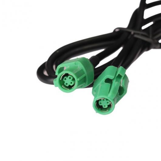車用ケーブル カー CD チェンジャー ステレオ オーディオ ハーネスワイヤー AUX-IN USB スイッチボタン AUX IN MINI クーパー BMW E60 only green usb wire AL-AA-7028 AL Car cable
