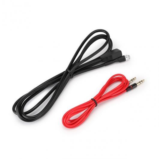 車用ケーブル オーディオ ケーブル 1999-2006 BMW車 AUX ケーブル 3.5mm メス ジャックインターフェース オーディオ 入力 アダプタ BMW E46クーペセダン ブラック AL-AA-7117 AL Car cable