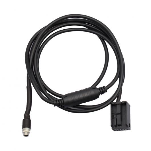 ԗpP[u 3.5mm AUX I[fBI A_v^[ P[u BMW E39 E53 X5 X5M Z4 E83 E85 E86 X3 Iׂ2oG[V female/male AL-AA-7065 AL Car cable