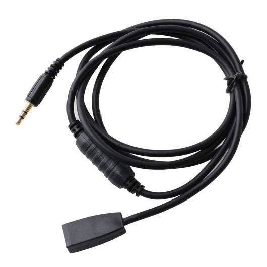 車用ケーブル 3.5mm オーディオ AUX アダプタ ケーブル 入力 BMW E46 iPhone ブラック AL-AA-7123 AL Car cable