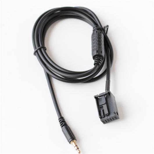 車用ケーブル カースタイリング 3.5mm オーディオ AUX ケーブル 入力 iPhone BMW E85 E83 X3 Z4 AL-AA-7161 AL Car cable