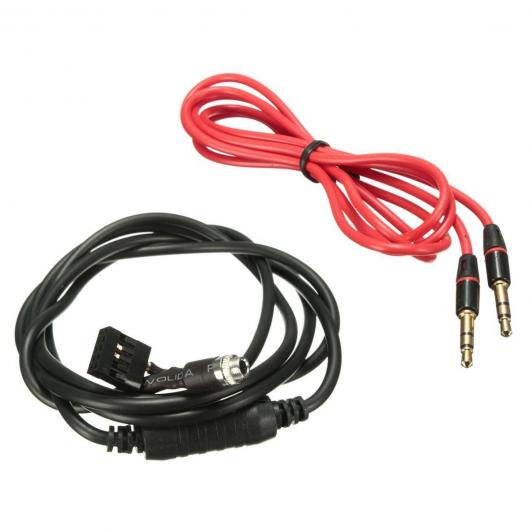 車用ケーブル カー スタイル 3.5mm AUX 入力モード ケーブル メス ダッシュマウントソケット BMW E46 98-06 AUX 入力 オーディオ アダプタ ケーブル 電話 AL-AA-7253 AL Car cable