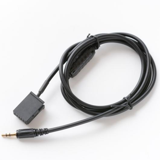 車用ケーブル 3.5mm オーディオ AUX ケーブル 入力 iPhone BMW E85 E83 E86 X3 Z4 OCT24 AL-AA-7287 AL Car cable