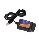 自動車診断機 V04HU-1 USB V1.5 OBD2 車診断インターフェイススキャナ ELM 327 OBDII コードリーダースキャナ AL-AA-7478 AL Automobile diagnostic machine