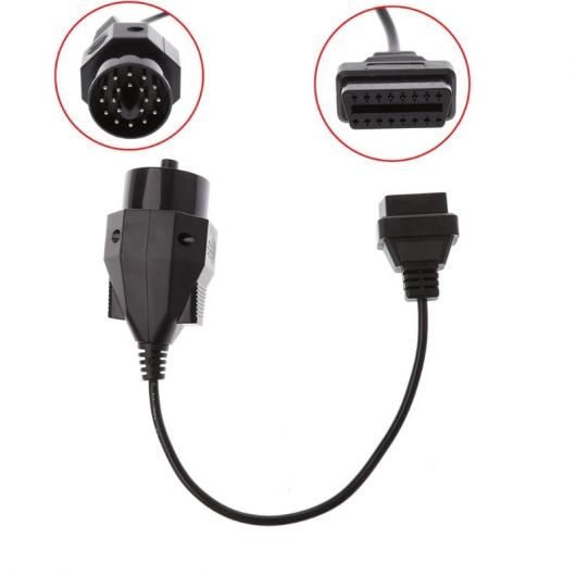 車用ケーブル 20ピンオス 16ピンメス OBD2診断コネクタケーブル BMW AL-AA-7675 AL Car cable
