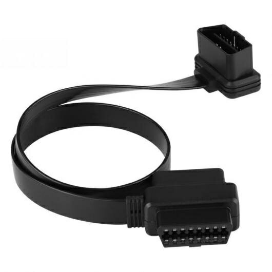 車用ケーブル 16ピンOBD2インターフェースオスメス延長 ケーブル アダプタ コネクタ診断エクステンダーカーアクセサリー AL-AA-7733 AL Car cable