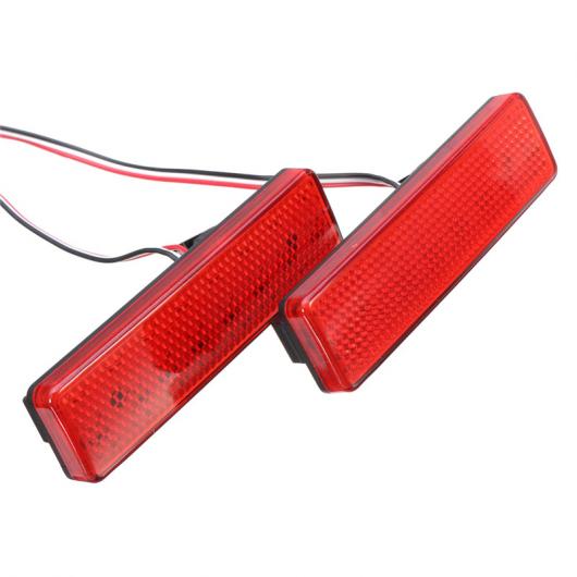 LED ブレーキ ライト レッド リア バンパー リフレクター テール ストップ ランプ ボクソール オペル ルノー 日産 AL-BB-0388 AL Car light
