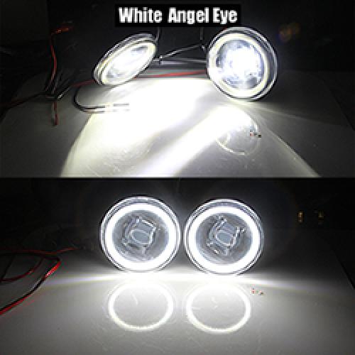 インフィニティ EX EX25 EX35 EX37 4000LM LED バルブ H11 フォグ ランプ キット DRL 12V 2008 2009 2010 2011 2012 2013 White Angel Eye AL-BB-1707 AL Car light