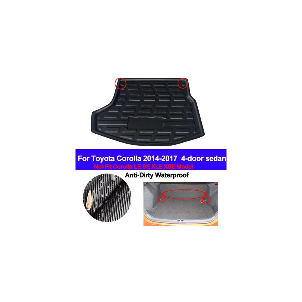 リア トランク カーゴ ライナー トランクフロア マット トレイ 防汚 トヨタ カローラ アルティス ダーティ 4DR セダン 2014 2015 2016 2017 AL-BB-2698 AL Interior parts for cars