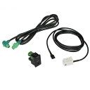 USB AUX スイッチ 3.5mm ジャック IN アダプタ BMW E87 E90 E91 E92 HYB Z4 AL-BB-7592 AL Car parts