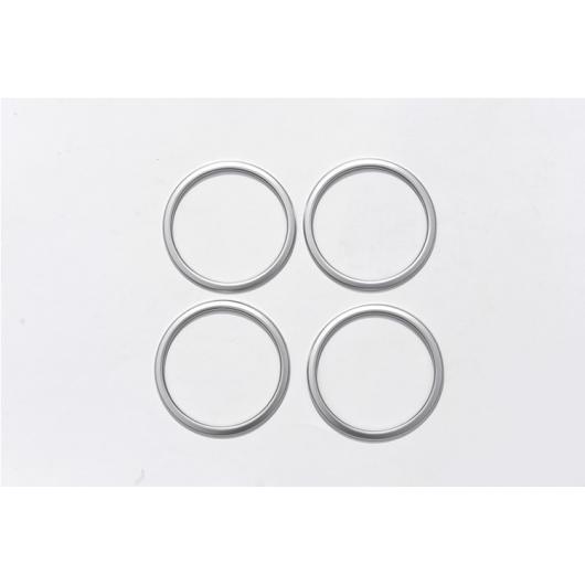 BMW 2シリーズF45 F46 218i 2015-2017 ABS クロームドア スピーカー 装飾リングトリム4ピース クロム AL-CC-7647 AL Interior parts for cars