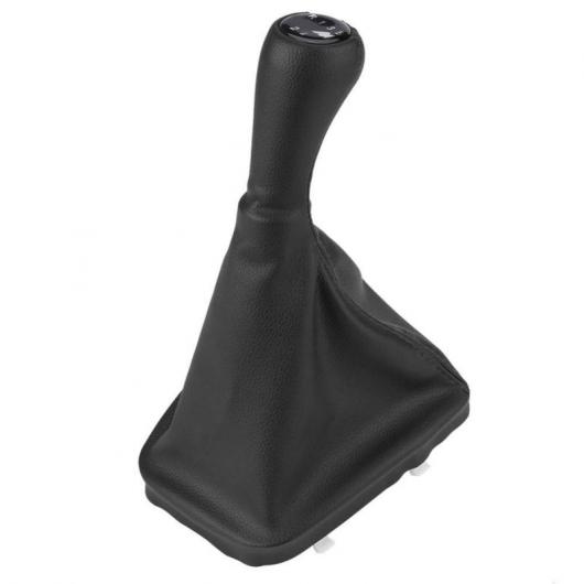 ブラック PU レザーギアシフトノブシフトレベルスティックヘッド BMW E46 M3 1999～2006 AL-DD-0785 AL..