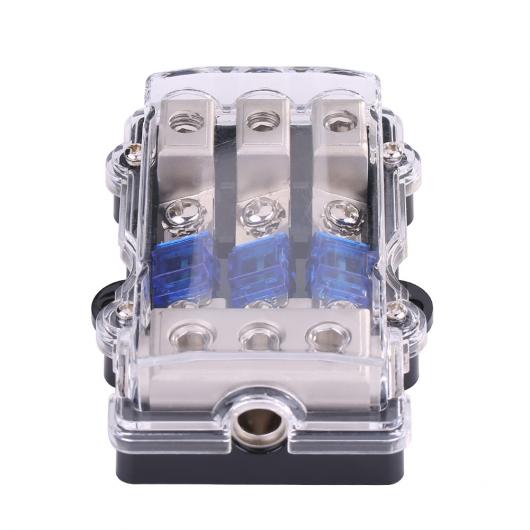 AL ユニバーサル 60A 12V 24 ステレオ オーディオ 電源ヒューズボックス ホルダー ブロック 1 3 方法アウト CAR BLADE FUSE BOX AL-DD-1057