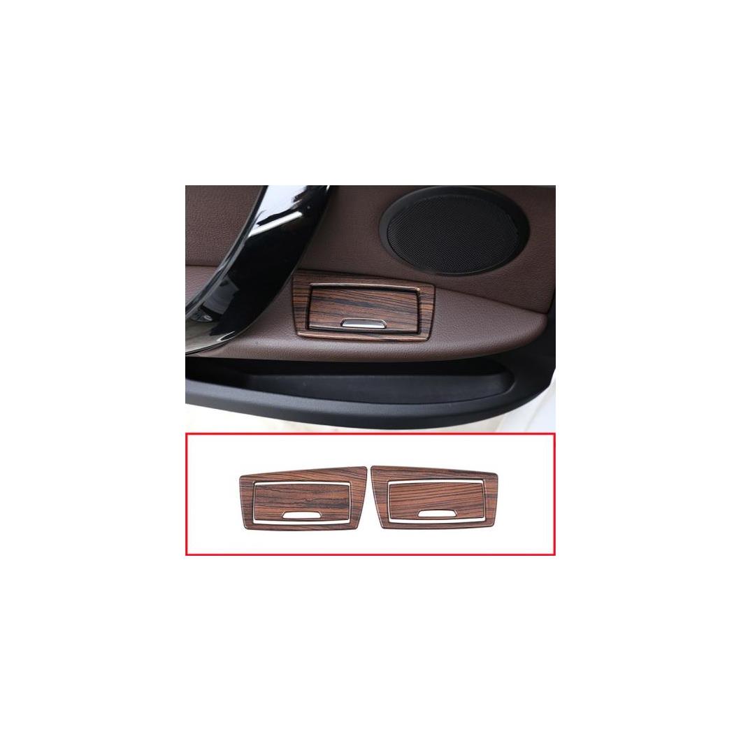 木目 ABS クロームリアドア灰皿 装飾 フレーム BMW X1 F48 2016-2019 AL-DD-5332 AL Interior parts for cars