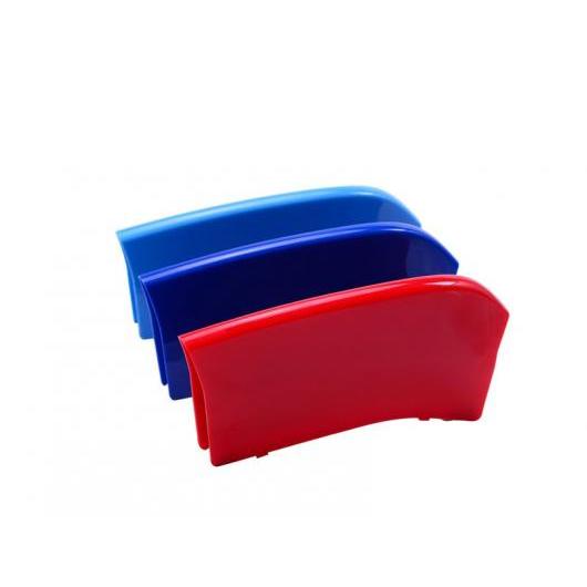 3ピース フロントグリルストリップ カバー トリム ABS スパンコール BMW X5 F15 14-16 × 6 F16 2015 2016 Style B AL-DD-5877 AL Interior parts for cars