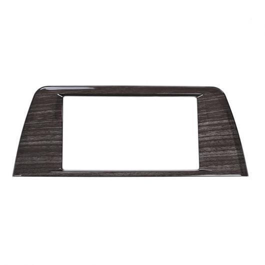 ブラック 木目調 ABS センターナビゲーションパネルトリムステッカー BMW X1 F48 2016-2019 Black wood grain AL-DD-6404 AL Interior parts for cars
