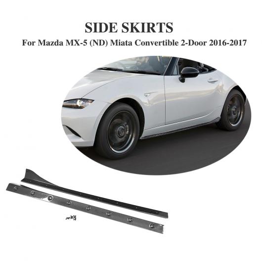 商品種別：バンパー車種：for Mazda MX-5 (ND) Miata Convertible 2-Door 16-17材質：カーボンファイバー当店ではこの商品の適合確認は行っておりません。※こちらの商品は純正品ではございません。輸入品の為、多少の汚れ、スレがある場合がございます。当社では複数店舗を運営し他店舗でも販売しております。そのため、商品の品切れ等によりお届けできない場合、 またはお届けが遅れる場合がございます。その際には当店よりご連絡を差し上げますが、あらかじめご了承くださいますようお願いいたします。また、商品の手配が行えないことが判明してから商品ページに反映されるまで、営業日・営業時間の都合により数日ほどお時間をいただく場合がございます。右ハンドル車用・左ハンドル車用の区別のある商品がございます。特にミラー、エアコンダクトカバー、メーターカバーなど左右で形状が異なる可能性が高い商品につきましてはご注意ください。画像をご確認いただいた上で、ご注文いただけますようお願いいたします。商品説明に記載のあるグレードのみ適合いたします。（グレードなど記載のない場合は標準モデルのみ適合）■関連事項automobile motorcar オートモービル モーターカー カー 車 自動車 車両 Miata ツードア■JAN4580659936616　