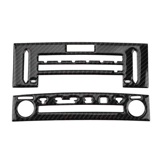 車用内装パーツ 2個 カーボンファイバー センター コンソール CD パネル トリム カバー フレーム 適用: レクサス IS250 300 350 200 2014-2018 装飾 AL-DD-9003 AL Interior parts for cars