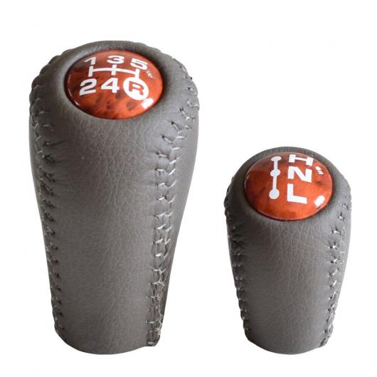 5速 ウォールナット マニュアル トランスミッション トランスファー ギア シフト ノブ レバー 適用: トヨタ プラド LC120 ランド クルーザー ギア シフト AL-EE-3830 AL Car parts